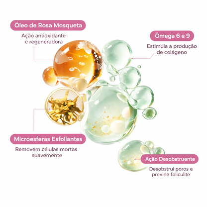 Gel Esfoliante Bellear SkinPrep™ 2 em 1